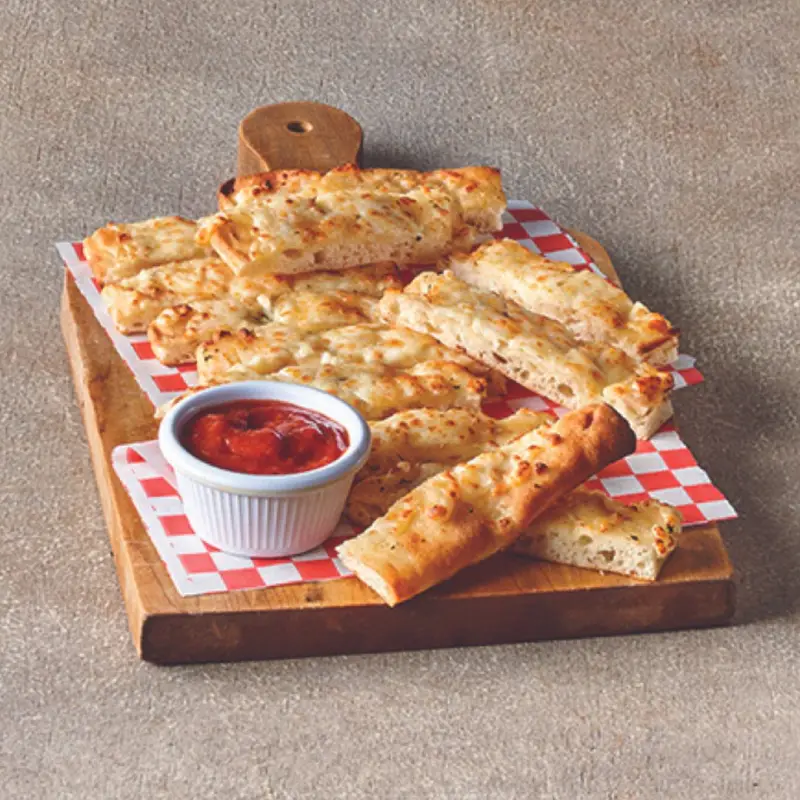 Bâtonnets à l'ail gratinés