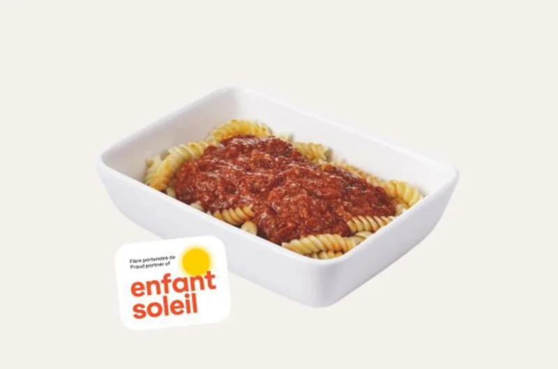 Springs bolo avec sauce bolognaise