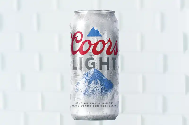 Coors Light, Bière en canette (473 ml), 4% alcool