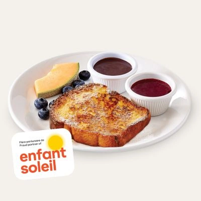 Mini choco-fruit avec choix de pain doré ou crêpes