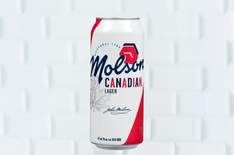 Molson Canadian, Can beer (473 ml), 5% alcool