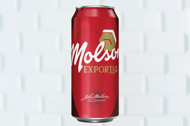 Molson EX, Bière en canette (473 ml), 5% alcool