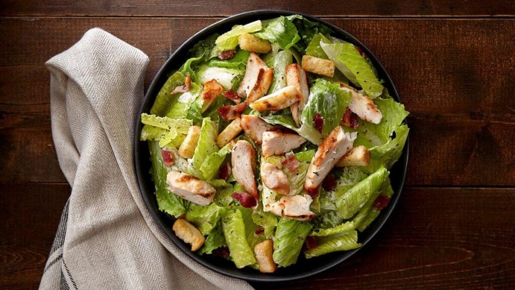 salade césar au poulet