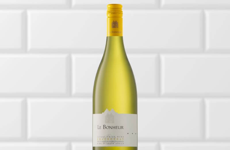 Le Bonheur (South Africa), White - Chardonnay - Aromatic and mellow (750 ml)